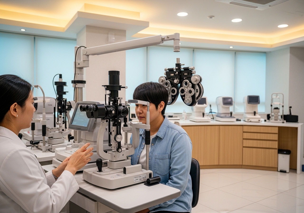 [비문증 초기증상과 치료법 : 눈앞에 떠다니는 점과 실지렁이 해결 및 안과 검사 비용]