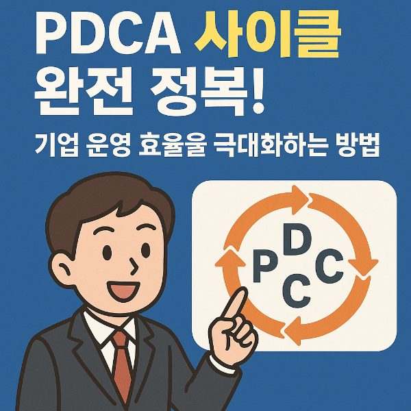 PDCA 사이클 완전 정복! 기업 운영 효율을 극대화하는 방법