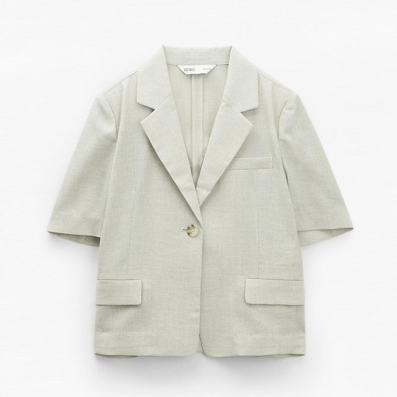 미쏘 셋업 싱글 원버튼 숏자켓 MIWJKD60PB