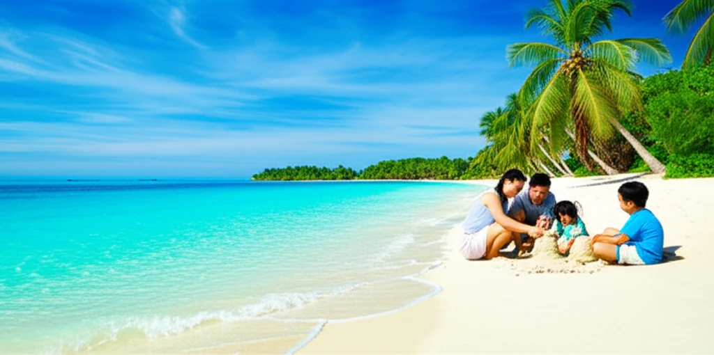 근거리 동남아 가족 해외여행에서 아이..