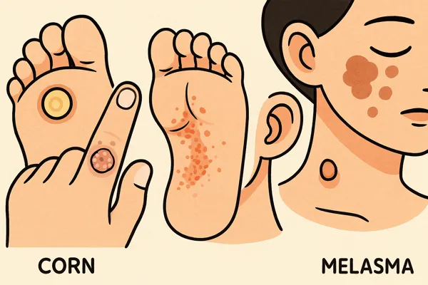 티눈·사마귀·무좀·쥐젖·기미 5대 피부질환27