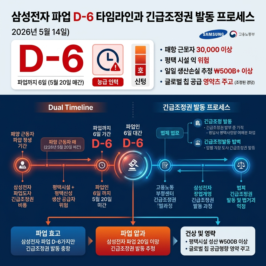 파업 D-6, 정부 선택의 시간