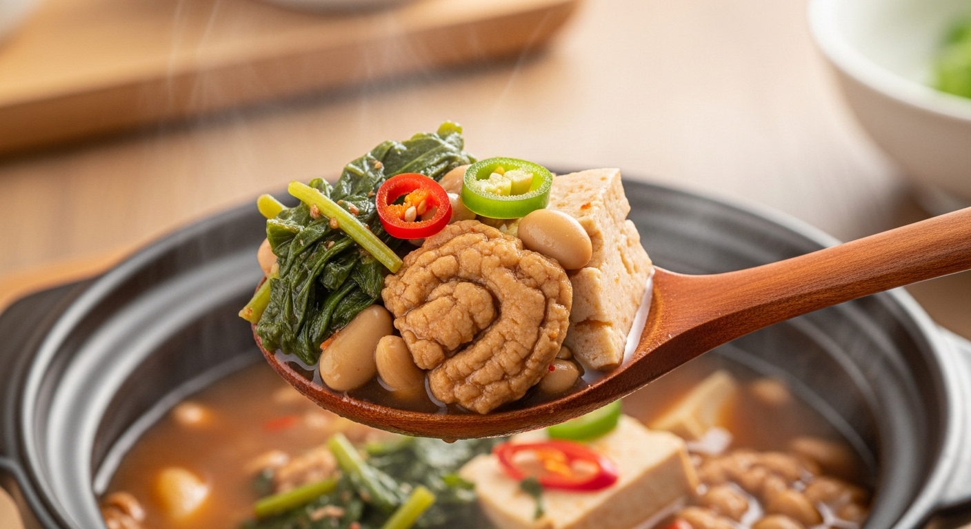 청국장만드는법냉이양념