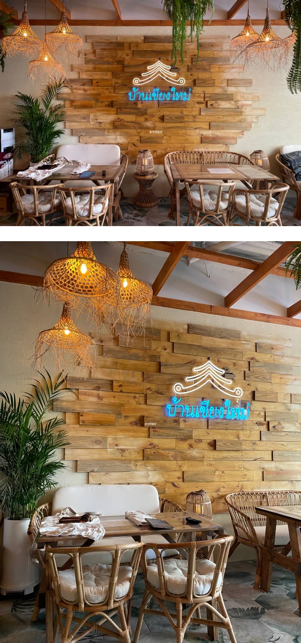 수원 태국 음식 맛집 반치앙마이 광교 - 매장 좌석