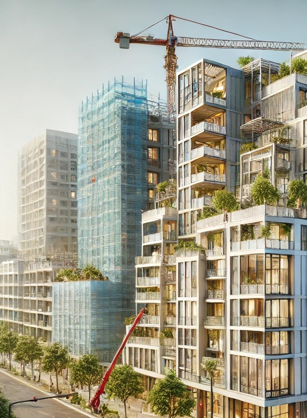 재건축 아파트의 이미지임