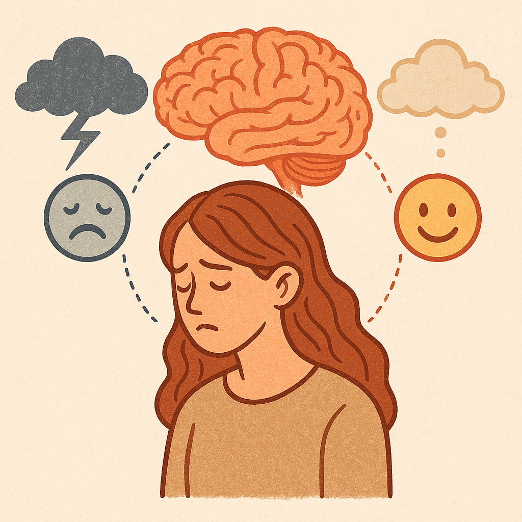 감정 기복이 심한 사람의 뇌에는 어떤 일이 벌어질까?