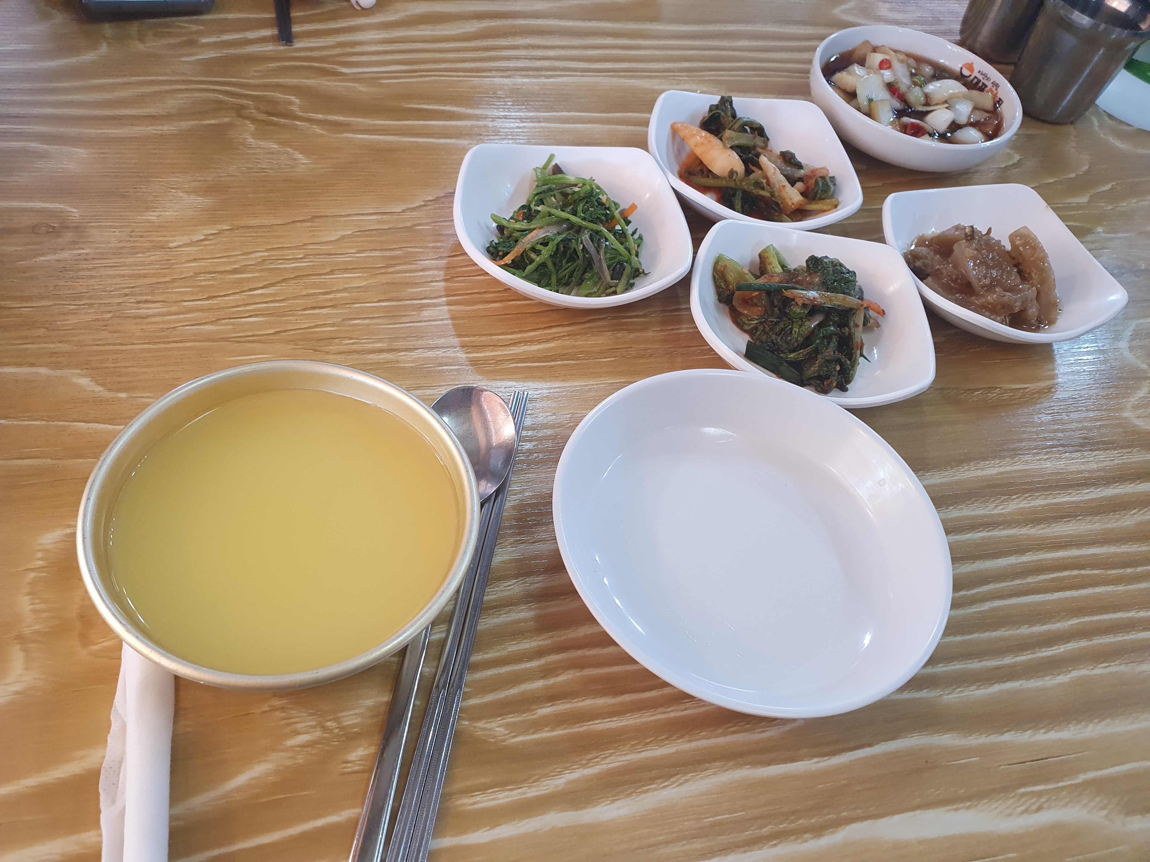 외암마을 저잣거리 상전 반찬