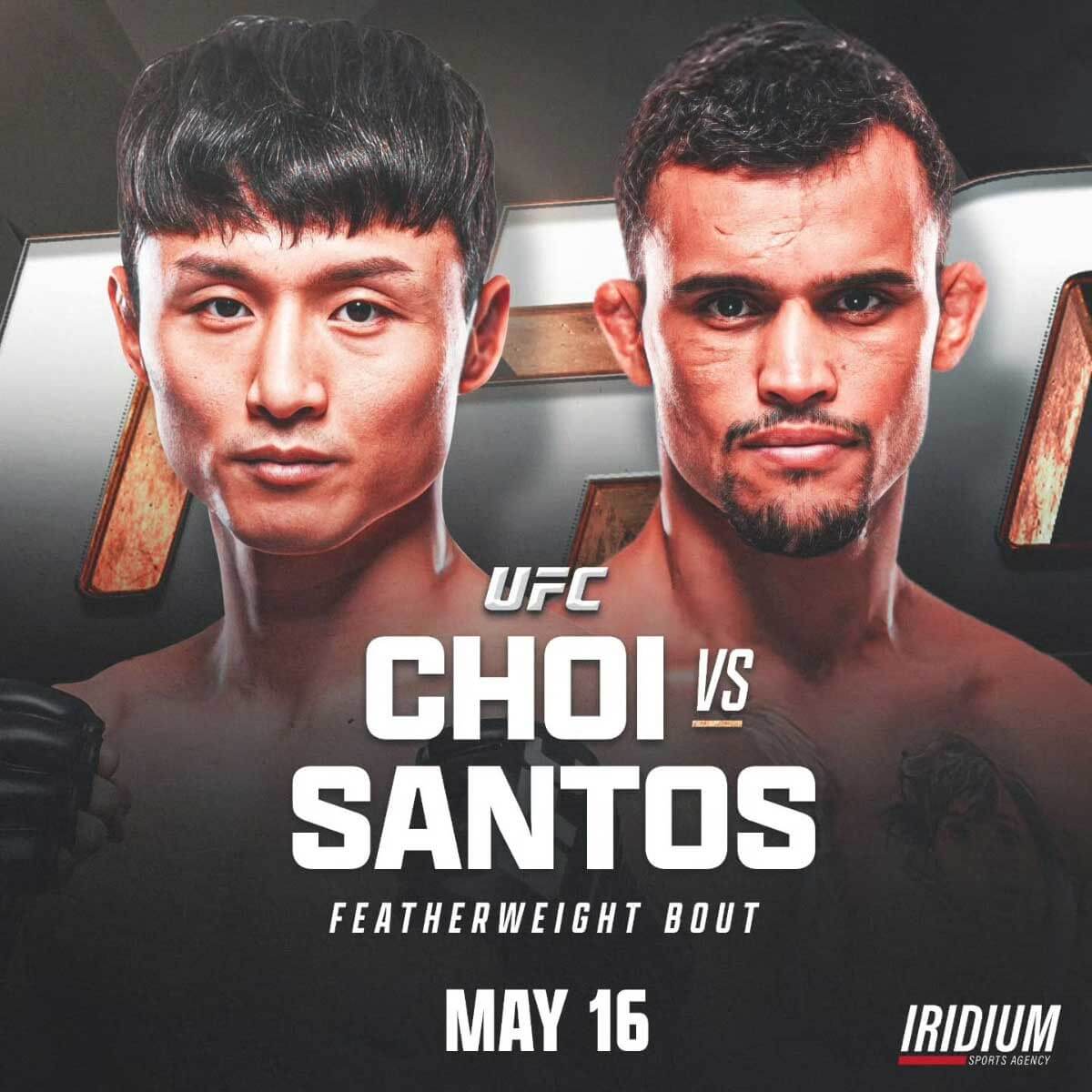 UFC 파이트 나이트: 최두호 산토스 경기 일정 중계 시간 보는곳 총정리