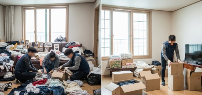 당진 고독사청소중