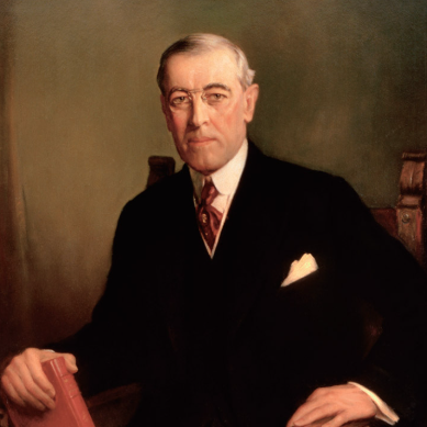 미국 제28대 대통령 우드로 윌슨