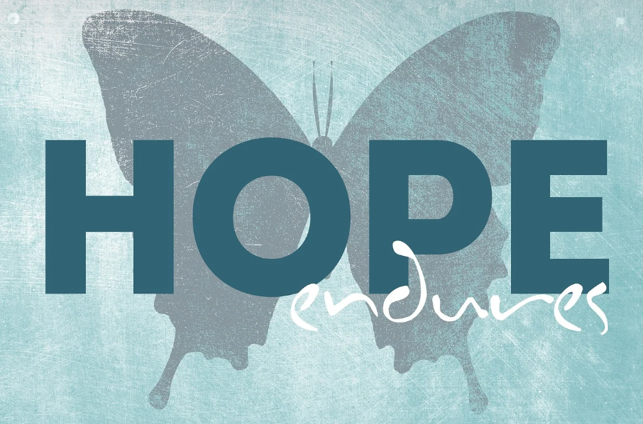 희망 이라는 글씨 사진