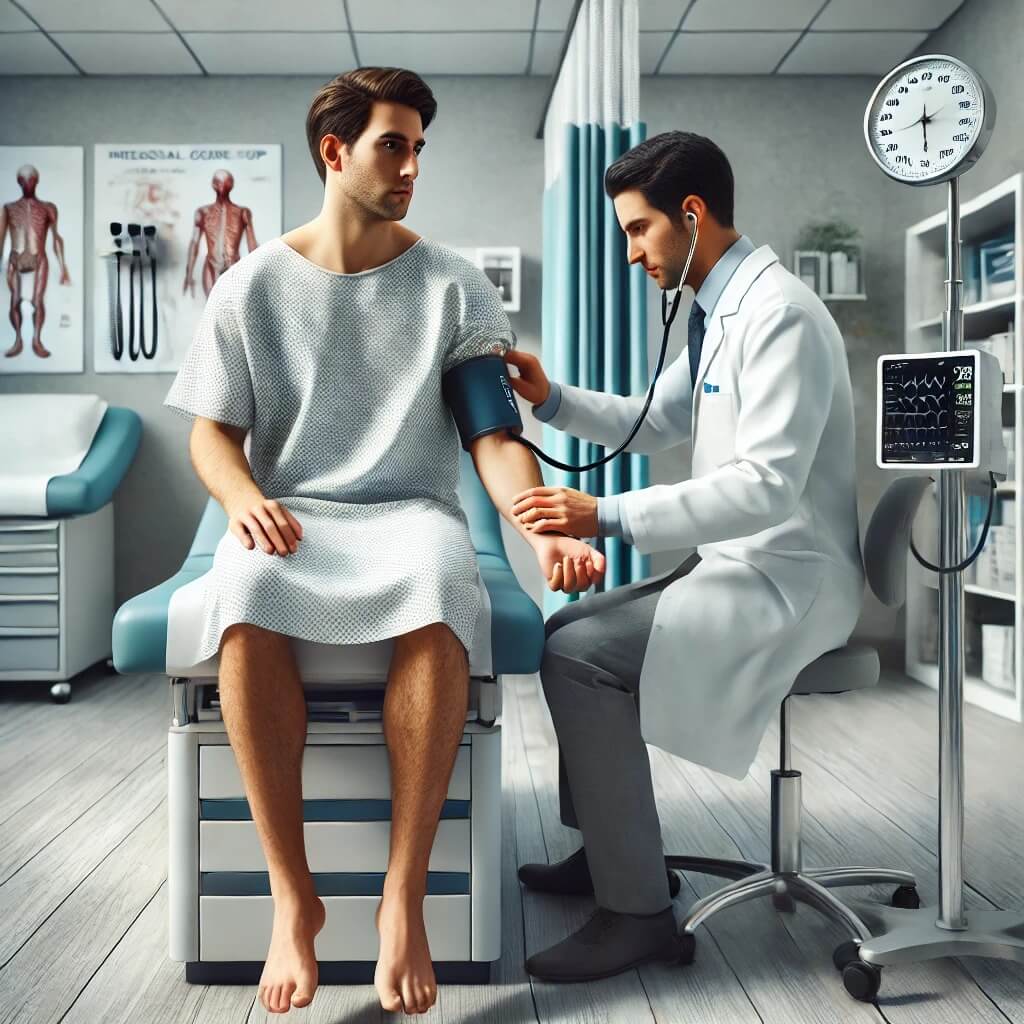 건강검진하는-모습