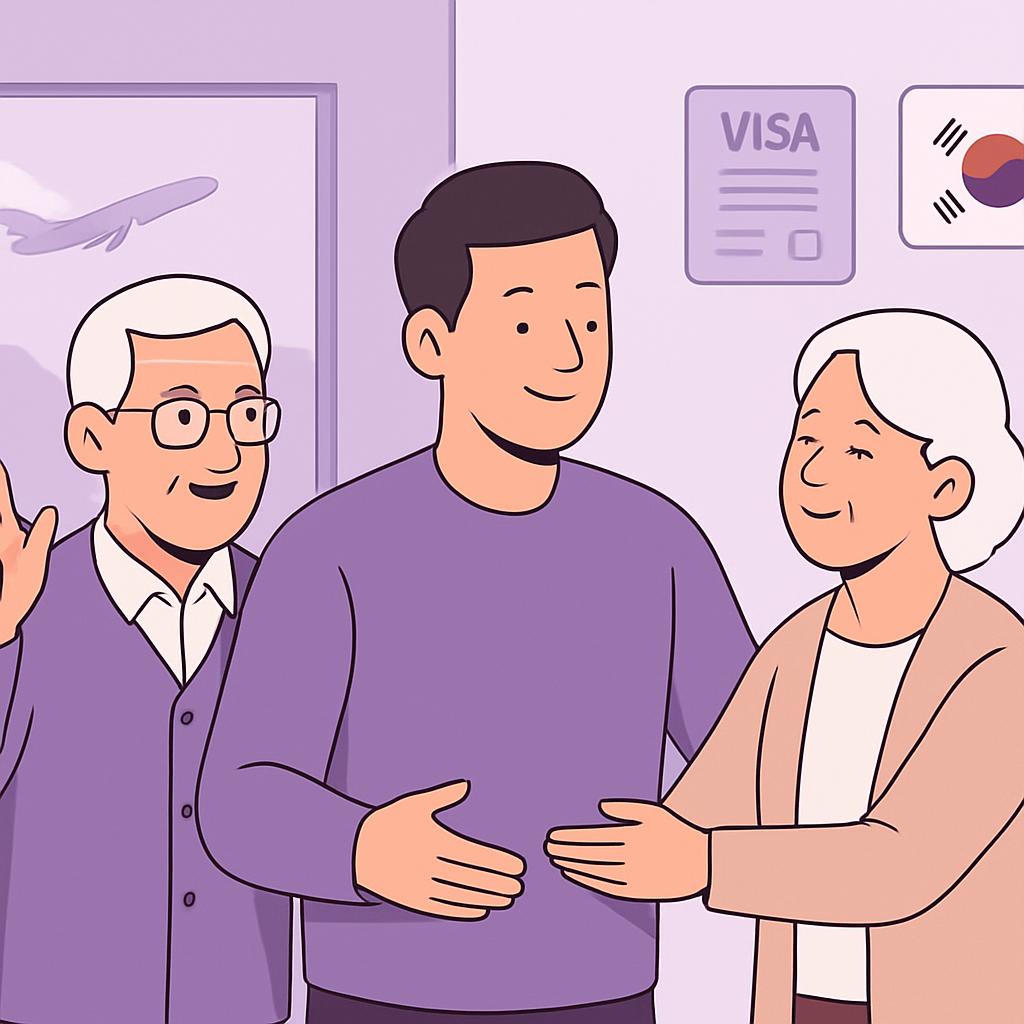 부모 초청 F-1 방문동거비자 총정리