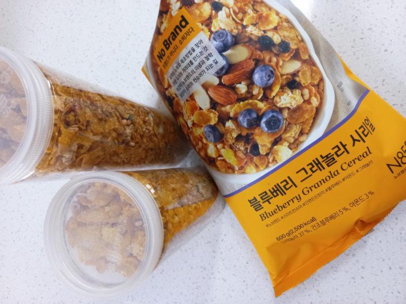 노브랜드 블루베리 그래놀라 시리얼
