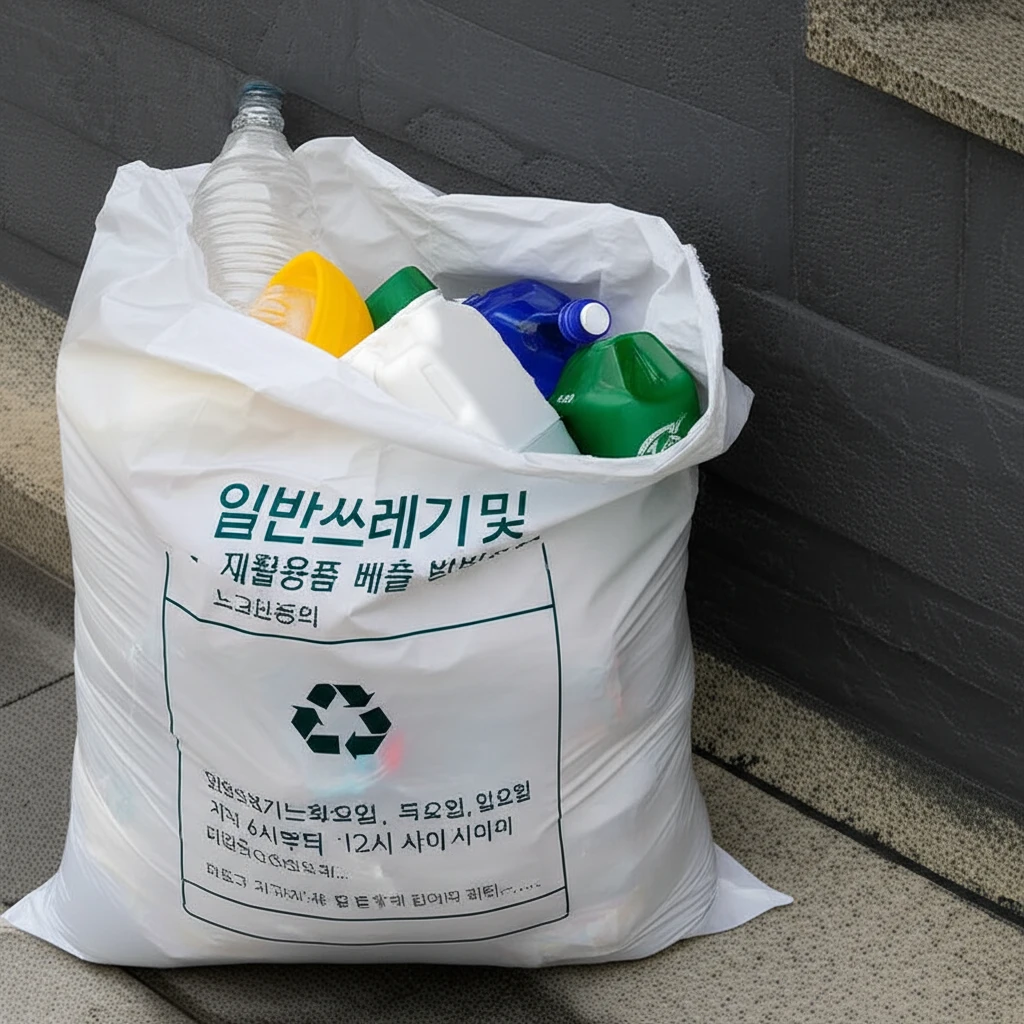 음식물쓰레기 대형폐기물 노고산동 올바..