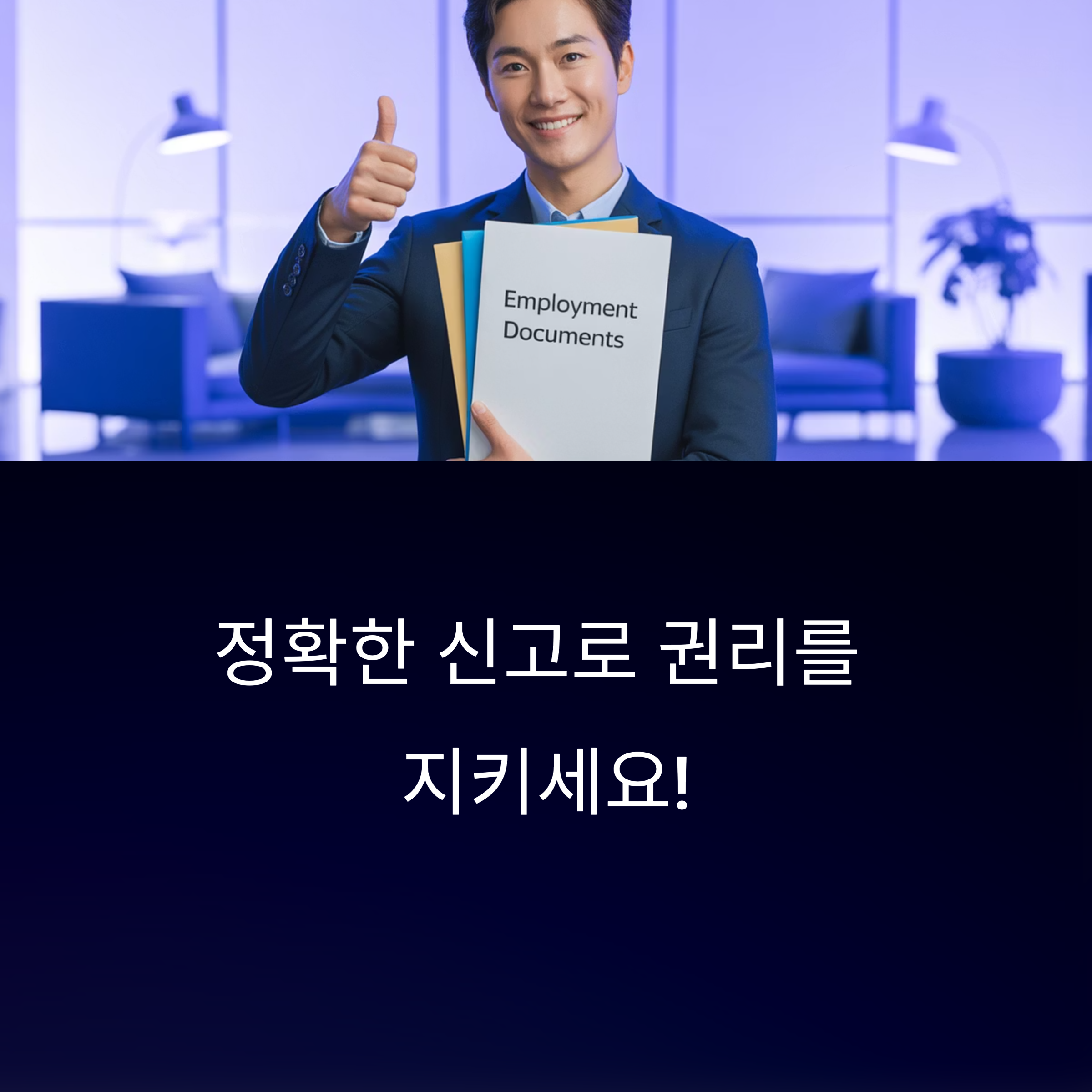 고용보험 일용직에서 상용직으로 정정