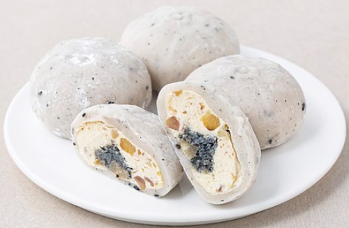 한국의 떡 종류 밤떡