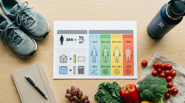 BMI 계산법과 한국인 비만 기준 한눈에 보기 요약