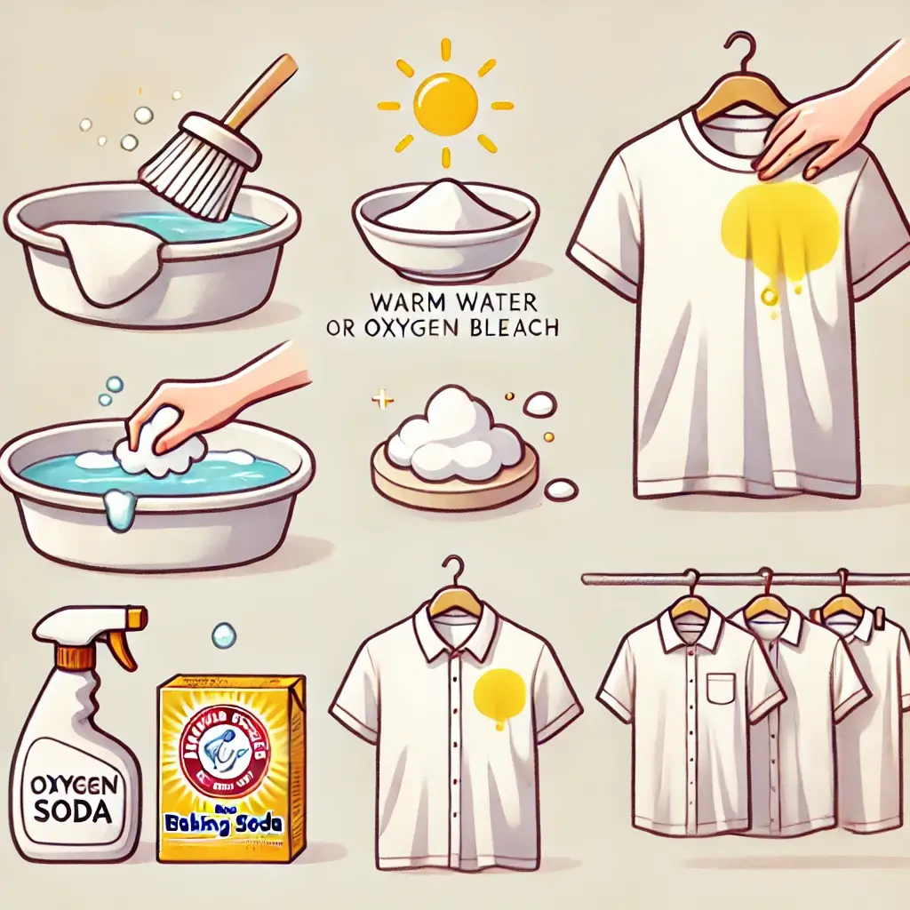 누렇게 변한 흰옷, 다시 하얗게!｜세탁소 안 가고 집에서 복원하는 꿀팁 5가지
