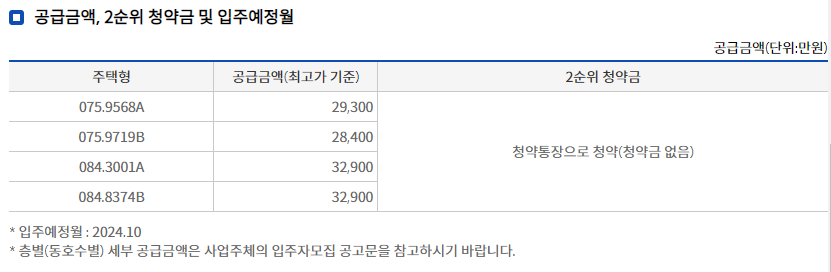 군산 신역세권 한라비발디 센트로 - 분양가