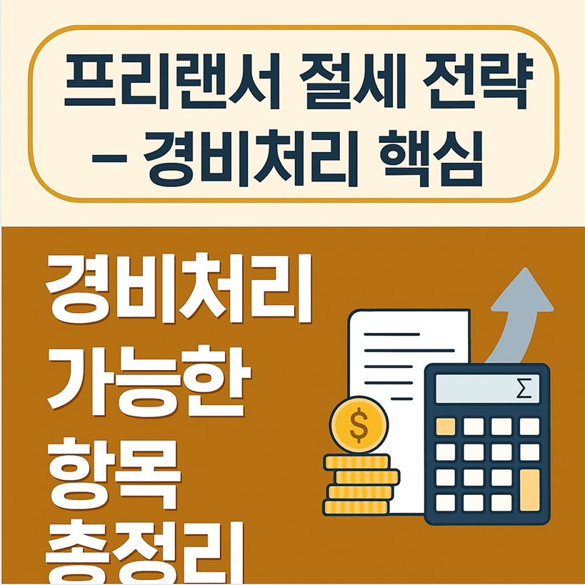 프리랜서 절세 전략