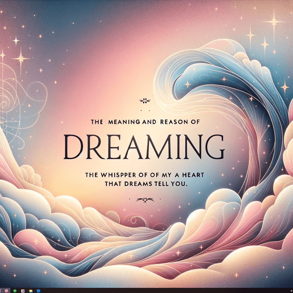 꿈을 꾸는 의미와 이유