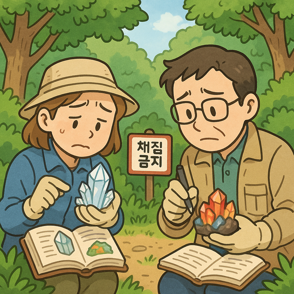 광물 수집의 윤리와 지속가능성 &ndash; 우리가 지켜야 할 것들