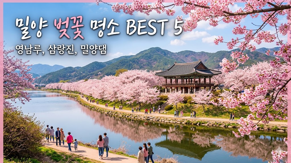 밀양 벚꽃 명소