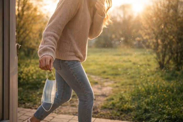 꽃가루 날리는 시기