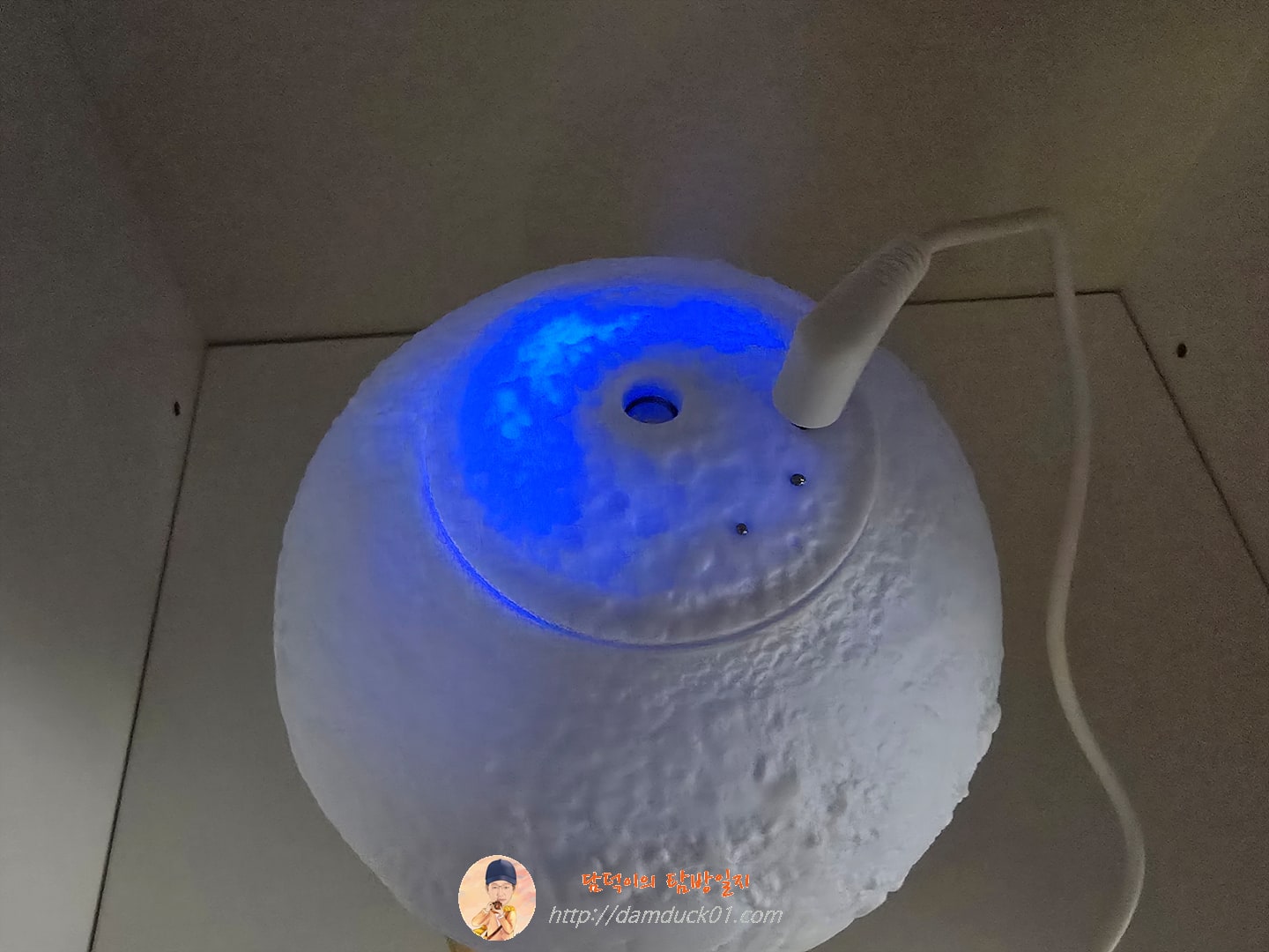 듀플렉스 보름달 무드등 가습기 DP-13MH