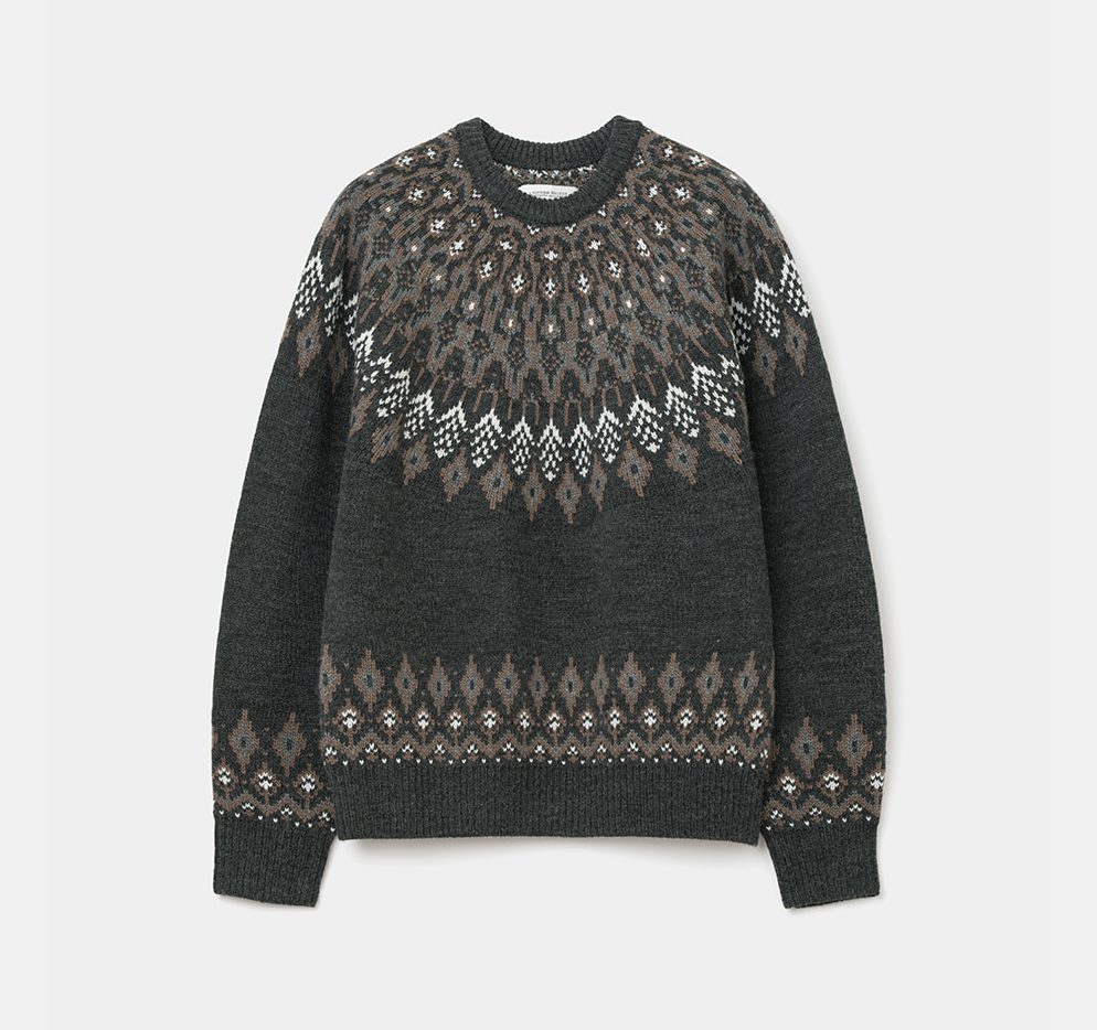 미운우리새끼(미우새) 482회483회 신동엽 니트 패션, 유니폼브릿지 노르딕 크루넥 니트 스웨터 정보