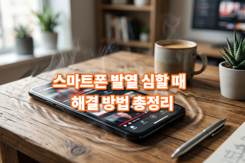 스마트폰 발열 해결 대표 이미지