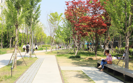 경의선 숲길 경치