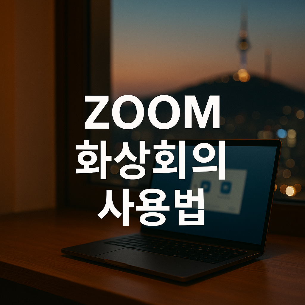 Zoom 화상회의 사용법