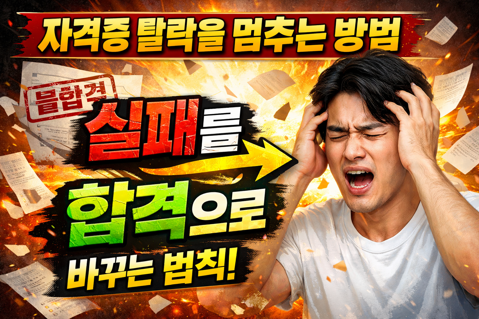 자격증 탈락을 멈추는 방법