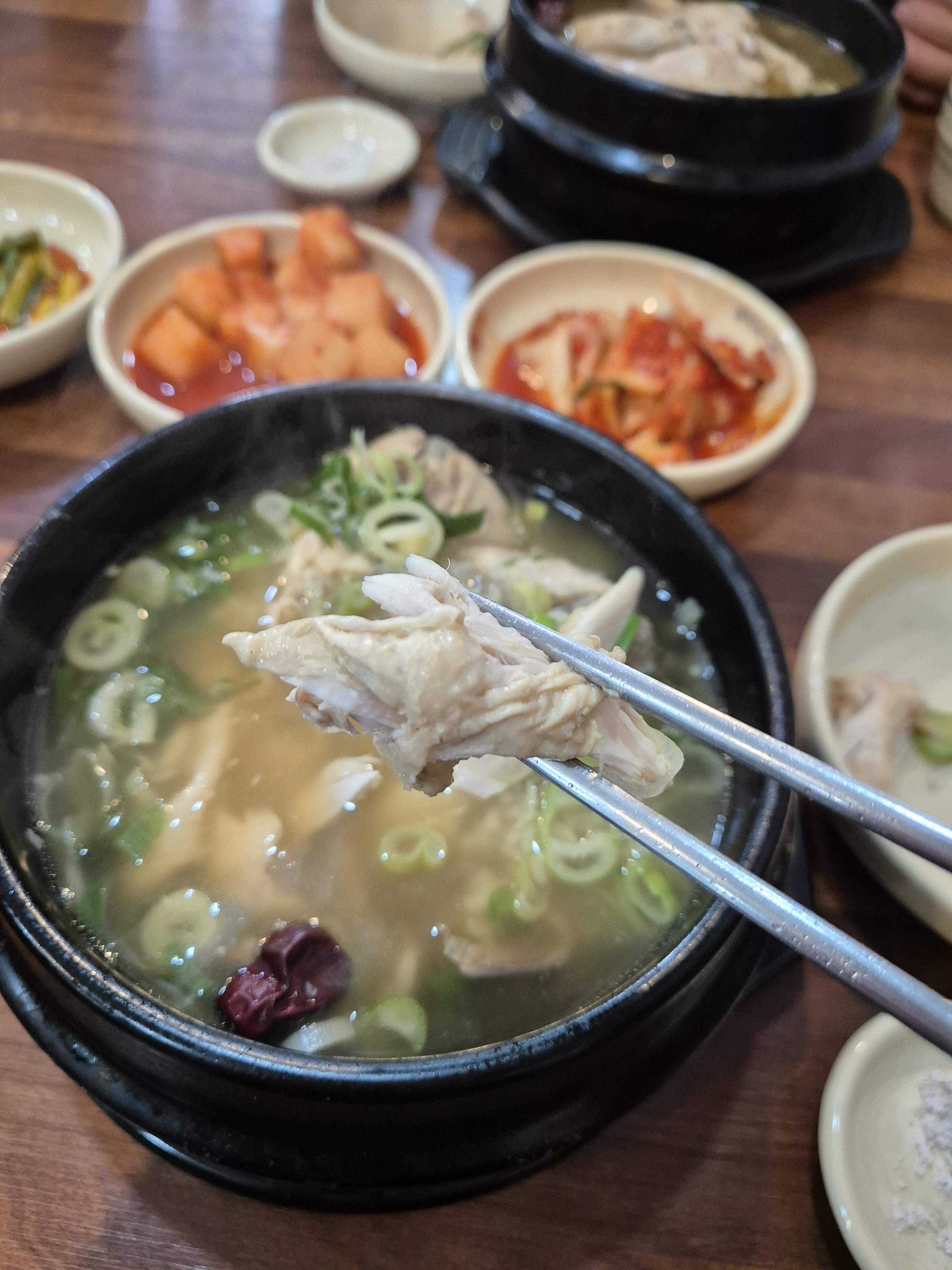 직산 맛집 토정삼계탕 참옻삼계탕 닭가슴살