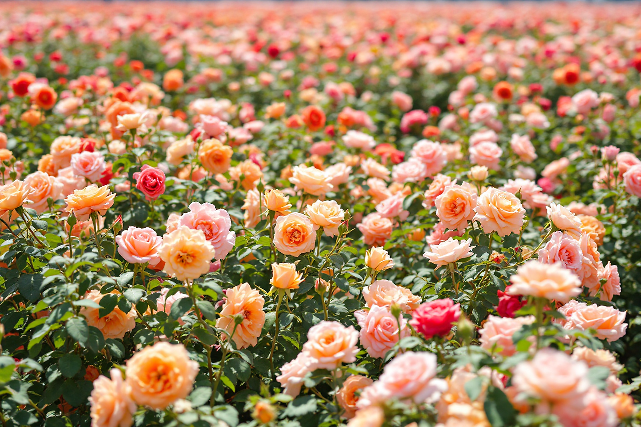 장미꽃밭