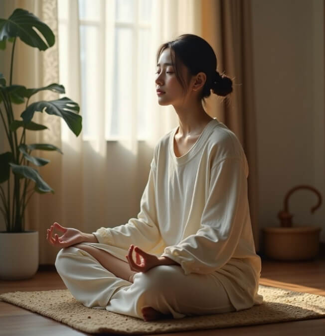 스트레스 해소를 위한 명상