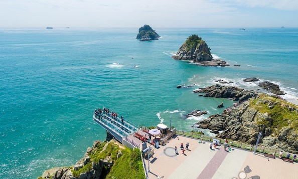 부산 이기대 해안산책로