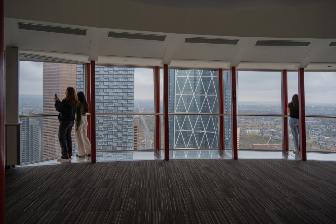 캐나다 캘거리 타워 전망대