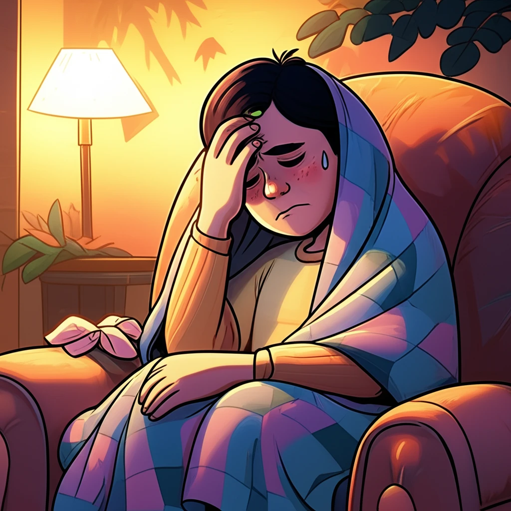 소화기 증상 동반하는 B형 독감 자가..