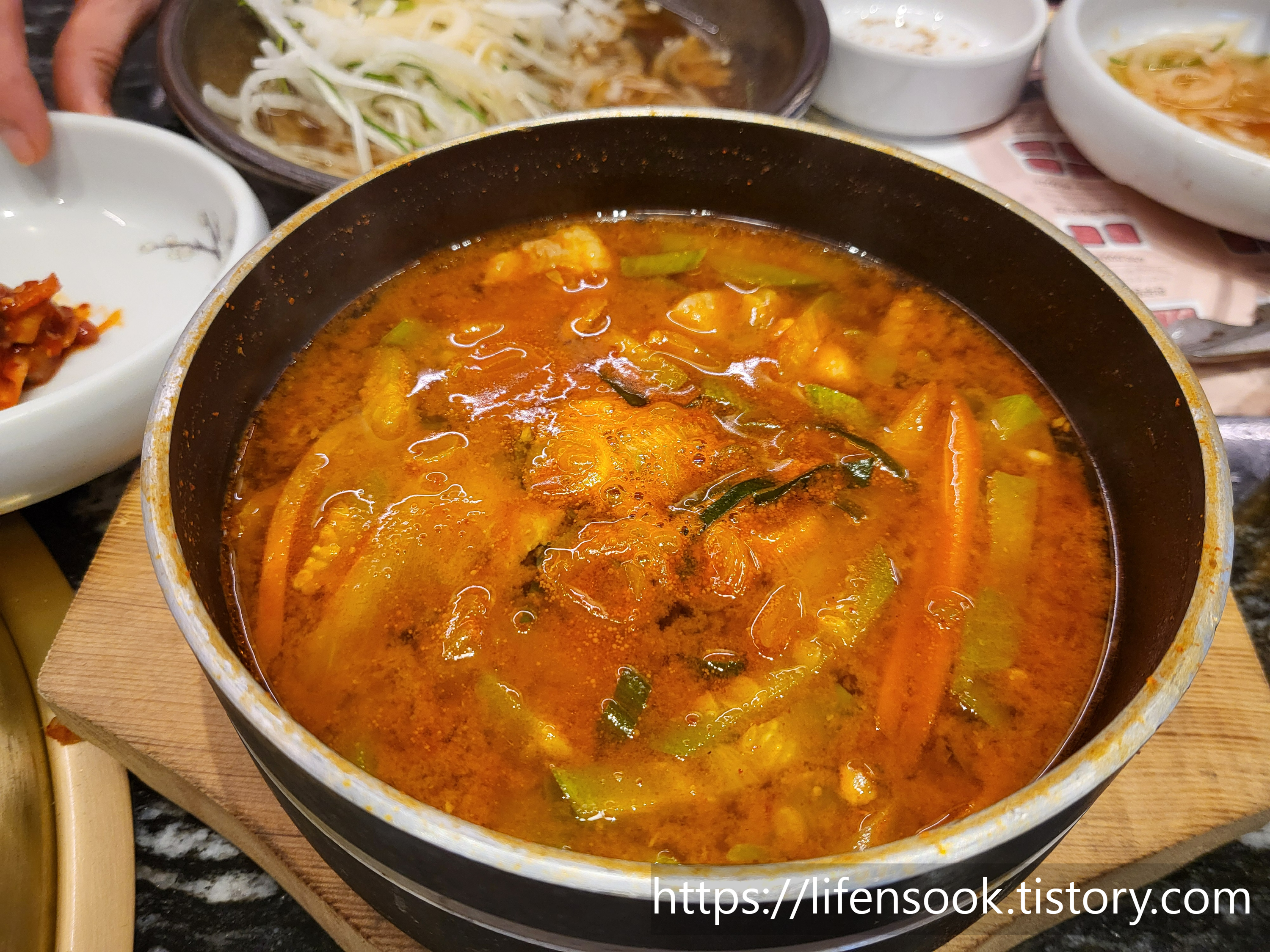 강강술래 청담점 애호박찌개