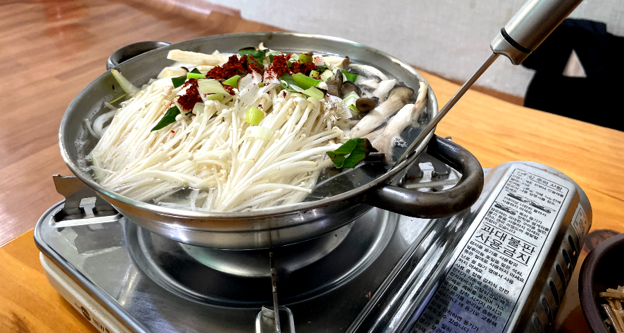 추운 겨울 강원도 철원 한탄강 주상절리길을 당일치기 잔도여행 삼정 콩마을 가마솥 순두부