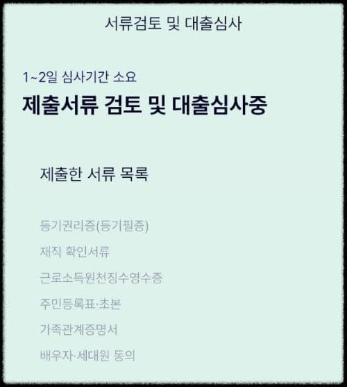 케이뱅크-대환대출-서류제출-대출서류검토-대출심사