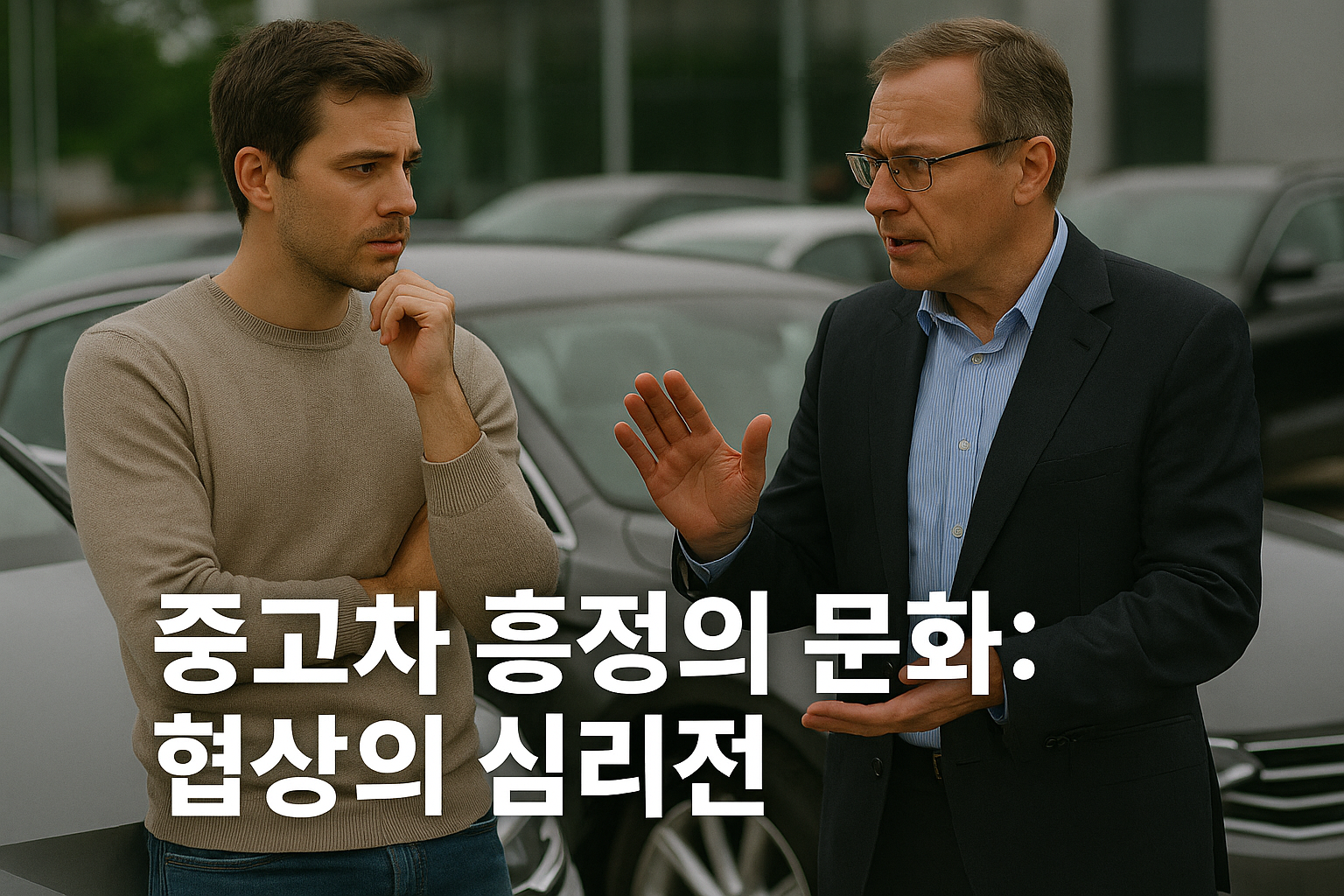 중고차 흥정의 문화 관련 사진