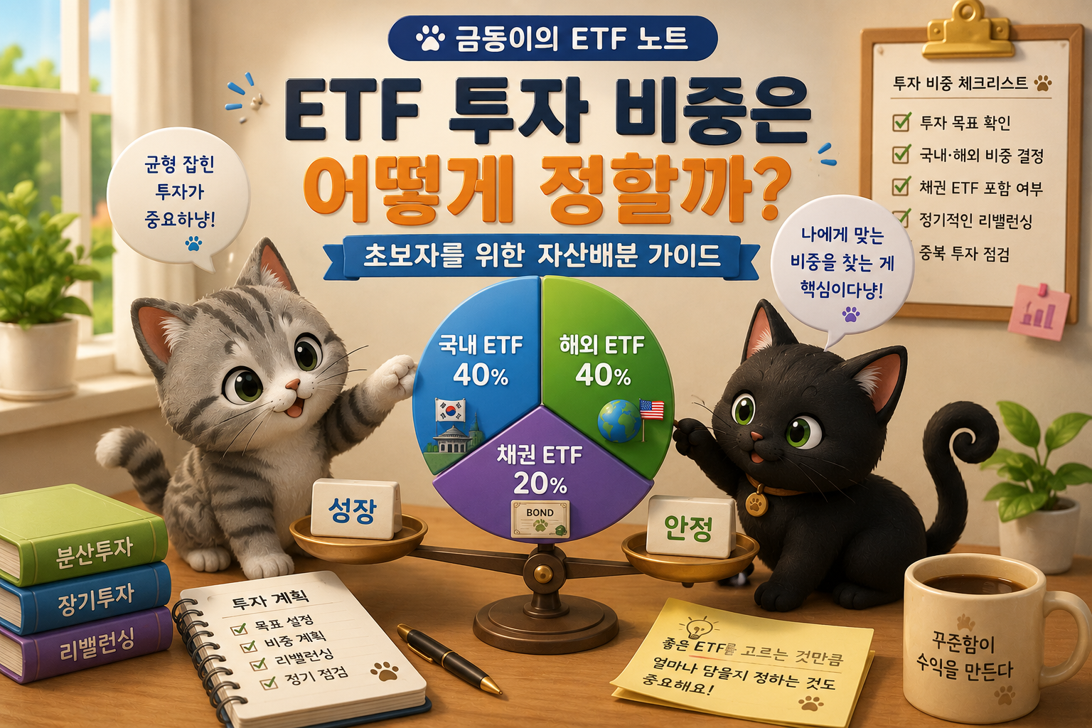 국내 주식 ETF 투자비중 관련 내용