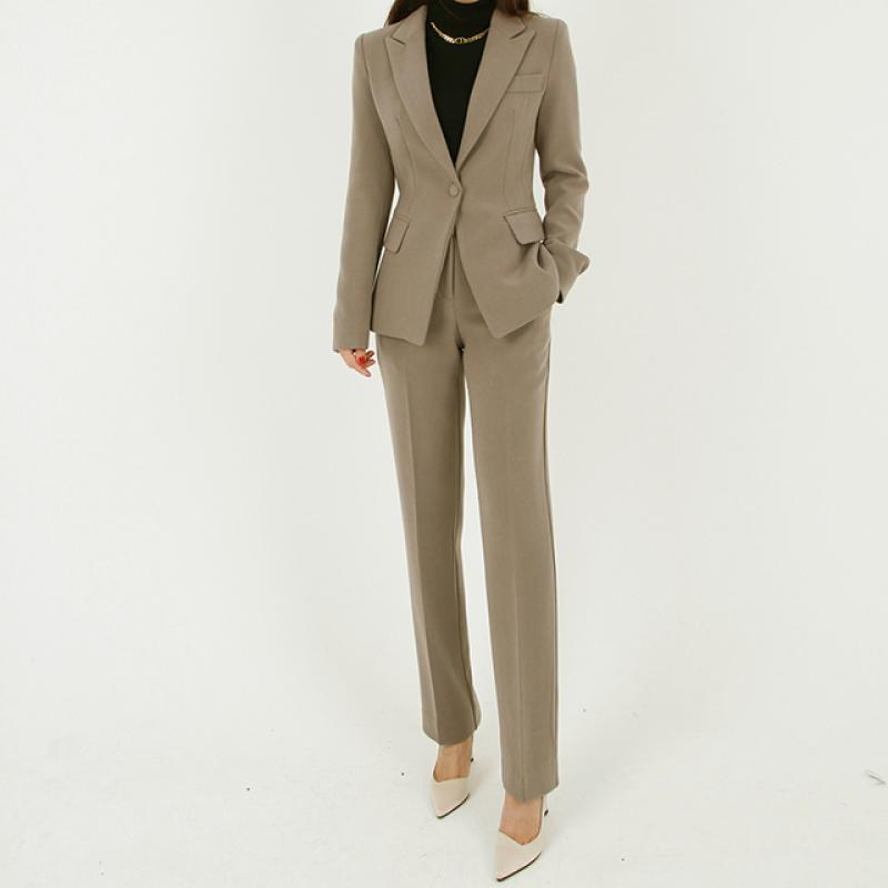 여성겨울정장 세트 셋업수트 오피스룩 S