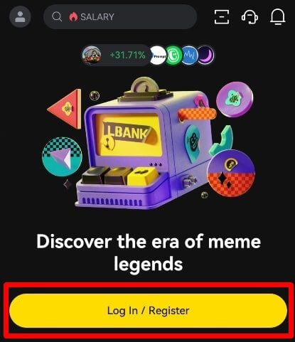 로그인 버튼 클릭하기