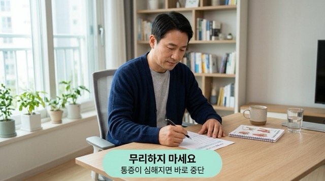 어깨 통증 8초 루틴 자주 묻는 질문과 주의사항