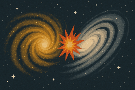 안드로메다 충돌